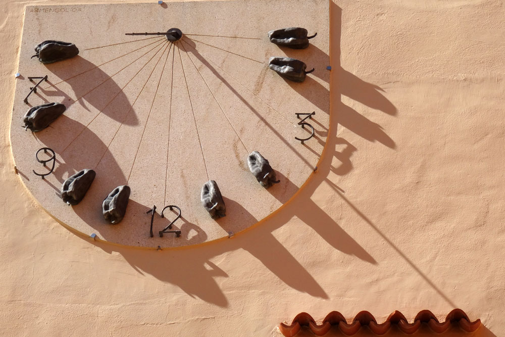 Rellotge dels pimentons de Rafael Armengol