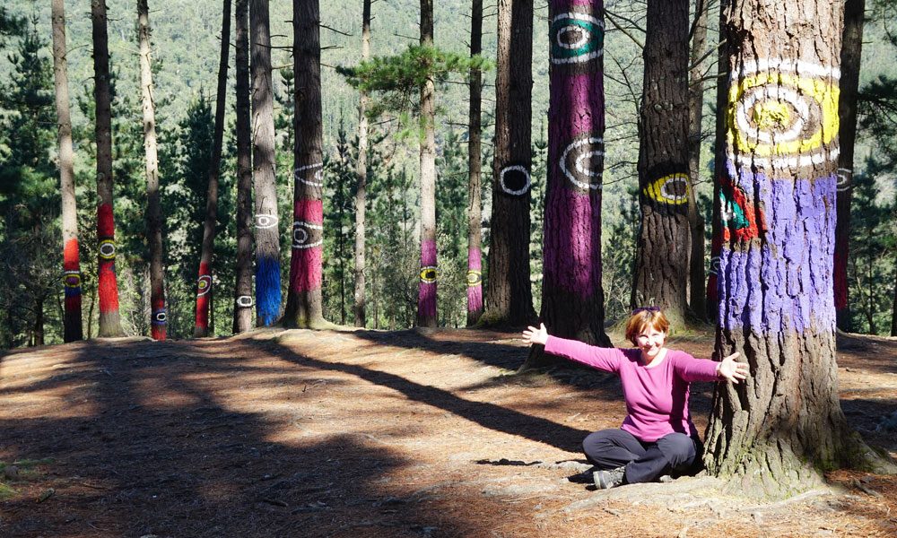 Bosque de Oma, ojos