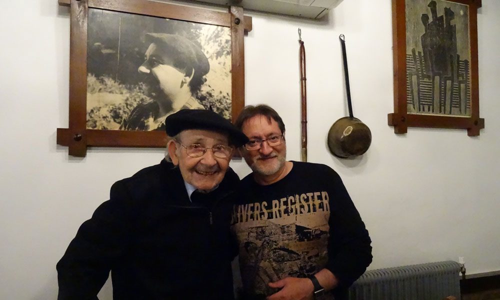 Bosque de Oma, con Agustín Ibarrola