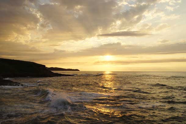 Atardecer cantábrico