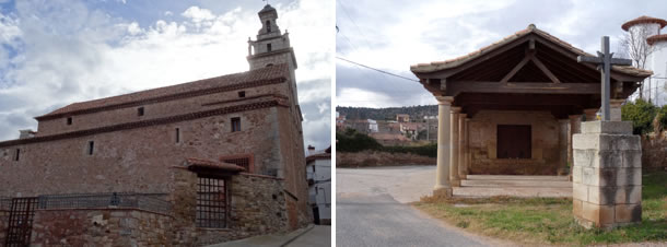Iglesia de San Antonio Abad y ermita de la Virgen de Loreto en Valbona