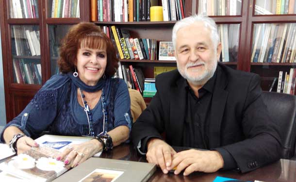Marichu Fernández y Juan Díaz